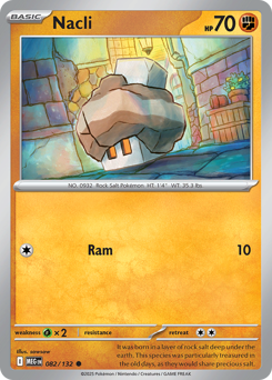 Pokemon Mega Evolution Nacli - 82