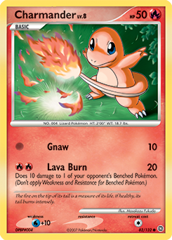Pokemon Secret Wonders Charmander - 82