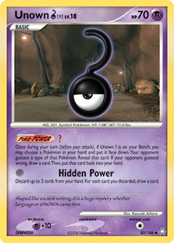 Pokemon Legends Awakened Unown [?] - 82