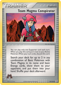 Pokemon Team Magma vs Team Aqua Team Magma Conspirator - 82