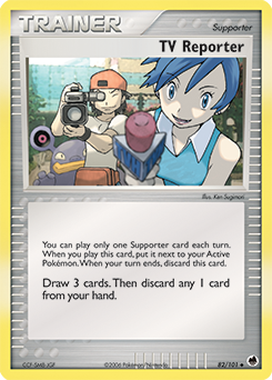 Pokemon Dragon Frontiers TV Reporter - 82