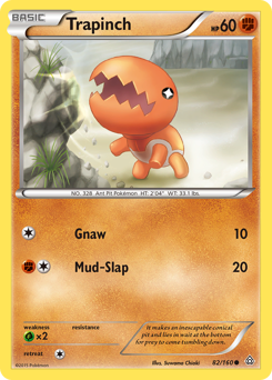 Pokemon Primal Clash Trapinch - 82