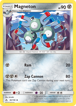 Pokemon Ultra Prism Magneton - 82