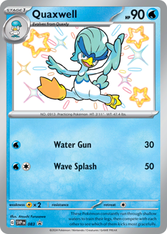 Pokemon Scarlet & Violet Black Star Promos Quaxwell - 83