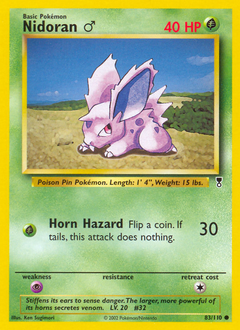 Pokemon Legendary Collection Nidoran ♂ - 83