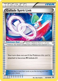 Pokemon Roaring Skies Gallade Spirit Link - 83