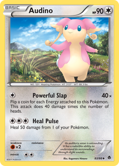 Pokemon Emerging Powers Audino - 83