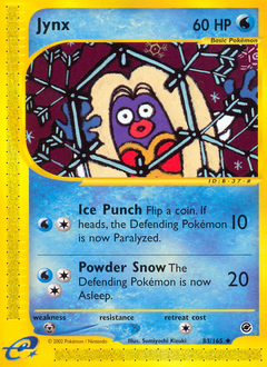 Pokemon Expedition Base Set Jynx - 83