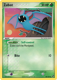 Pokemon Deoxys Zubat - 83