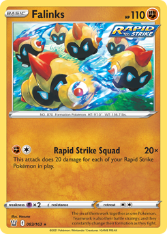 Pokemon Battle Styles Falinks - 83