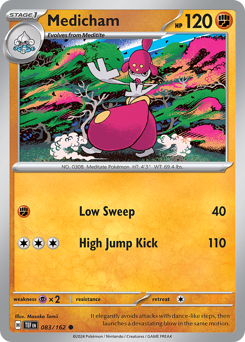 Pokemon Temporal Forces Medicham - 83