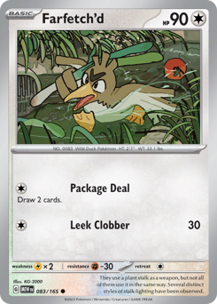 Pokemon 151 Farfetch'd - 83