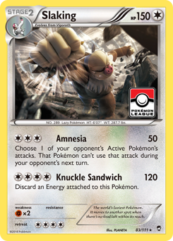 Pokemon Furious Fists Slaking - 83