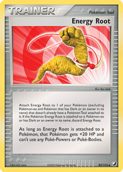 Pokemon Unseen Forces Energy Root - 83