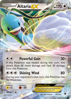 Pokemon Fates Collide Altaria-EX - 83