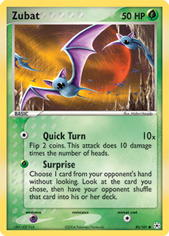 Pokemon Hidden Legends Zubat - 83