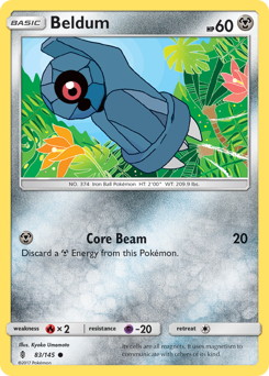 Pokemon Guardians Rising Beldum - 83