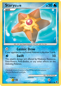 Pokemon Rising Rivals Staryu - 83