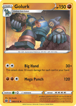 Pokemon Brilliant Stars Golurk - 83