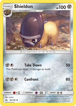 Pokemon Ultra Prism Shieldon - 84