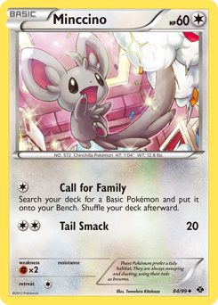 Pokemon Next Destinies Minccino - 84