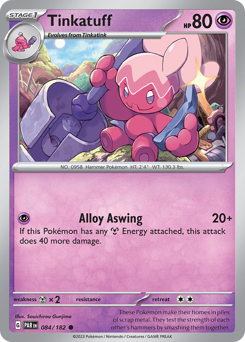 Pokemon Paradox Rift Tinkatuff - 84