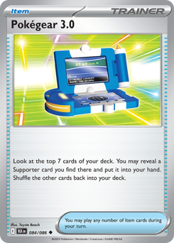 Pokemon Black Bolt Pokégear 3.0 - 84