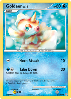 Pokemon Diamond & Pearl Goldeen - 84