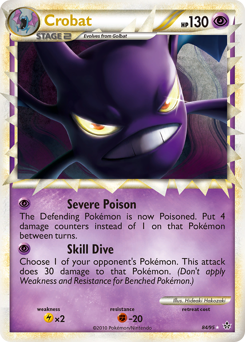 Pokemon HS—Unleashed Crobat - 84