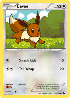 Pokemon Dark Explorers Eevee - 84