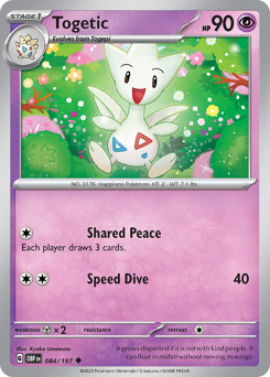 Pokemon Obsidian Flames Togetic - 84