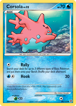 Pokemon Secret Wonders Corsola - 84