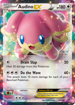 Pokemon Fates Collide Audino-EX - 84