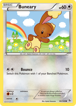 Pokemon Flashfire Buneary - 84