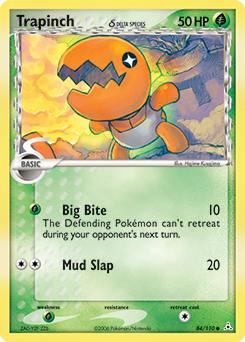 Pokemon Holon Phantoms Trapinch δ - 84