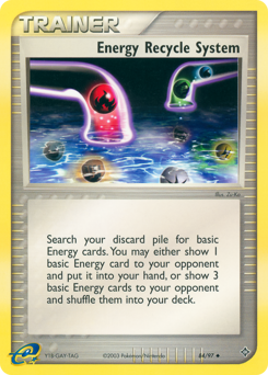 Pokemon Dragon Energy Recycle System - 84