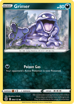 Pokemon Brilliant Stars Grimer - 84