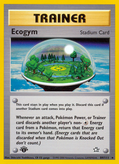 Pokemon Neo Genesis Ecogym - 84