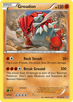Pokemon Primal Clash Groudon - 84