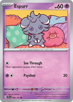 Pokemon Surging Sparks Espurr - 84