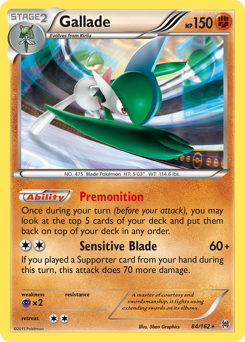 Pokemon BREAKthrough Gallade - 84