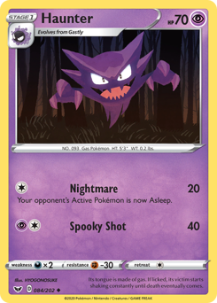 Pokemon Sword & Shield Haunter - 84