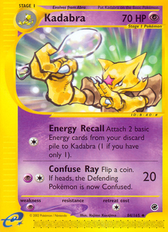 Pokemon Expedition Base Set Kadabra - 84