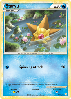 Pokemon HeartGold & SoulSilver Staryu - 84