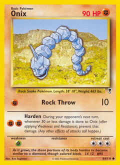 Pokemon Legendary Collection Onix - 84