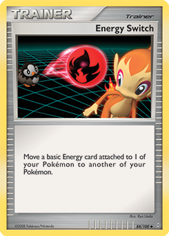 Pokemon Stormfront Energy Switch - 84