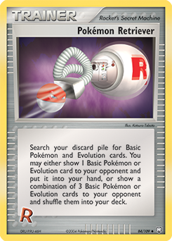 Pokemon Team Rocket Returns Pokémon Retriever - 84
