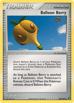 Pokemon Deoxys Balloon Berry - 84