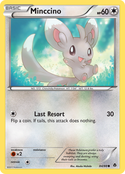 Pokemon Emerging Powers Minccino - 84