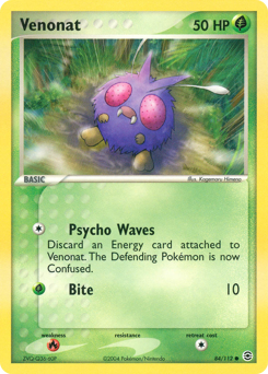 Pokemon FireRed & LeafGreen Venonat - 84
